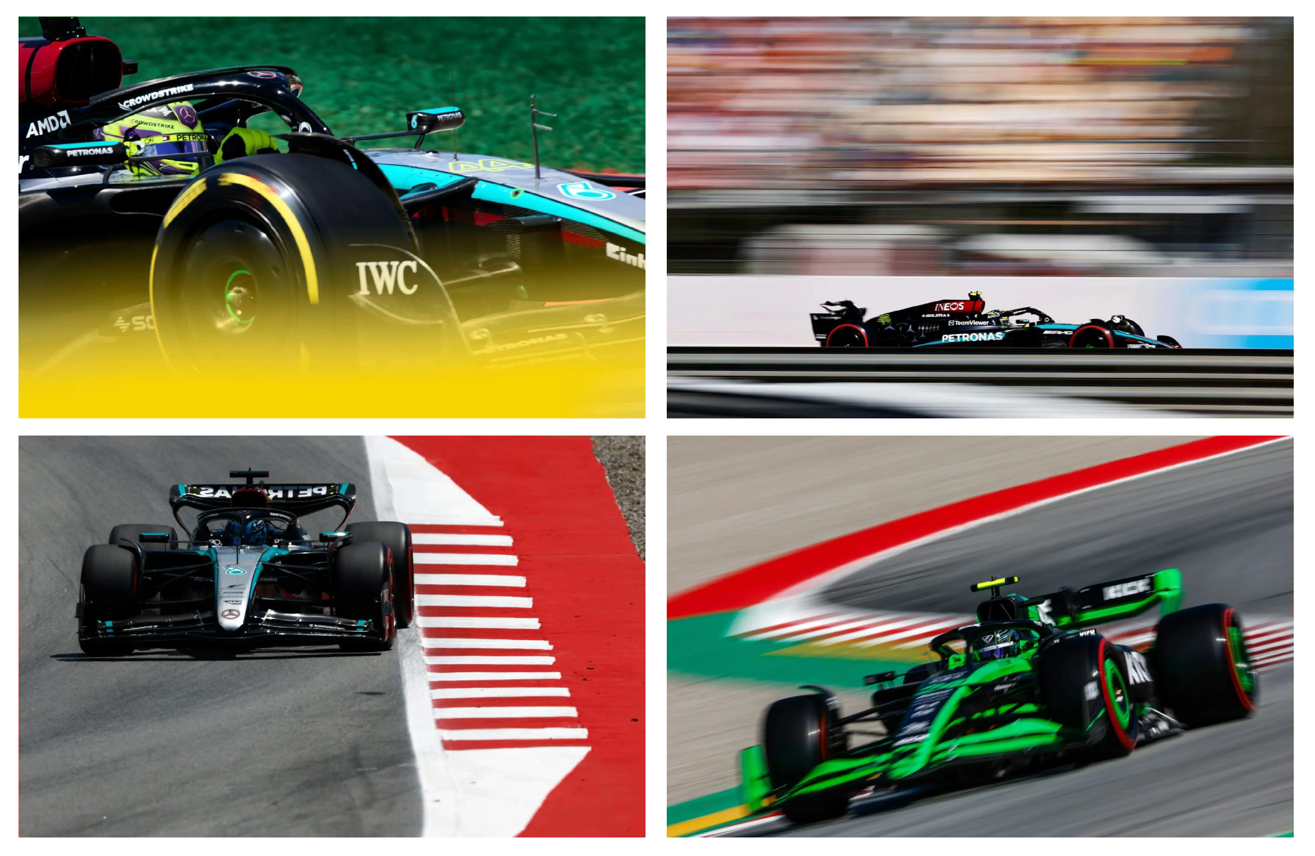 梅赛德斯险胜红牛车队，诺里斯点燃赛场